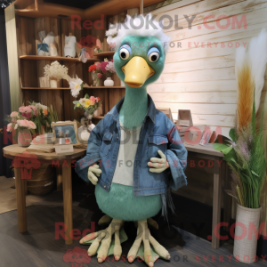 Green Swans maskot kostume...