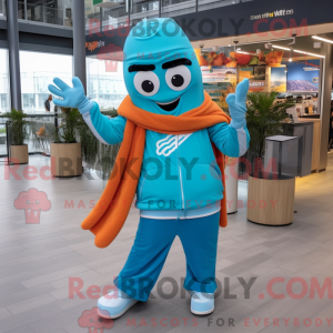Postava maskota Cyan...