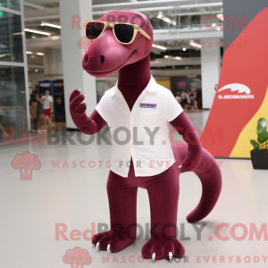 Maroon Brachiosaurus...
