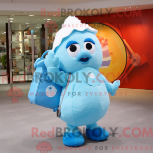 Maskotdraktfigurat Sky Blue...