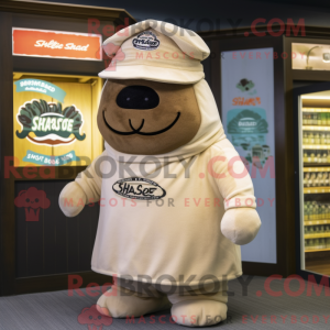 Disfraz de mascota de vaca...