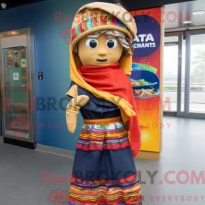 Fajitas maskotdraktfigur...