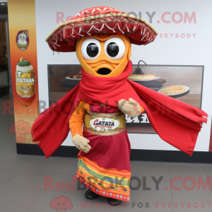 Fajitas mascot costume...