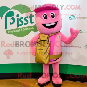 Pink Pesto Pasta maskot...