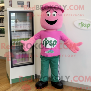 Pink Pesto Pasta mascot...