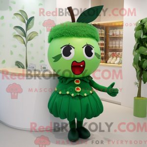 Forest Green Cherry mascot...