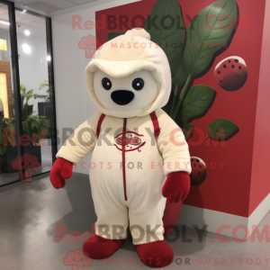 Cream Raspberry mascot...