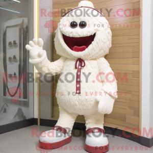 Cream Raspberry mascot...