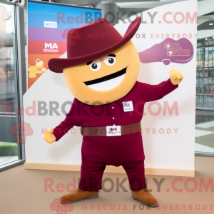 Maroon Nachos mascot...