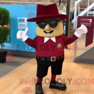 Maroon Nachos maskot...