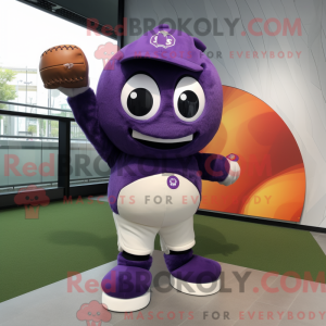 Purple Meatballs maskot...