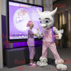 Lavender Tooth Fairy mascot...