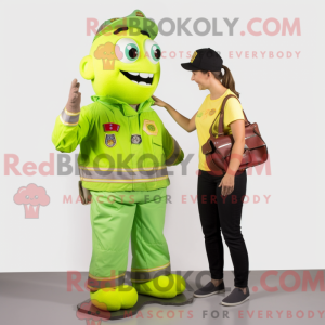 Personaggio mascotte Lime...