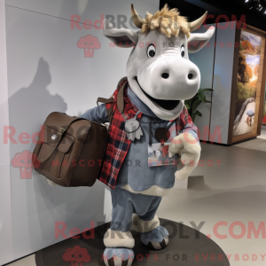 Gray Jersey Cow...