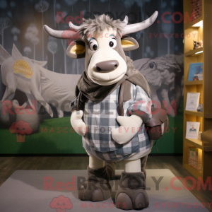 Gray Jersey Cow...