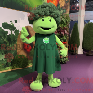 Broccoli mascot costume...