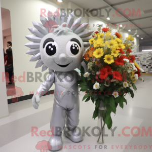 Silver Bouquet Of Flowers...