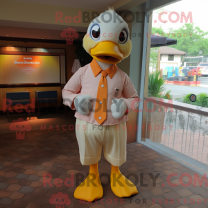 Peach Gosling mascot...