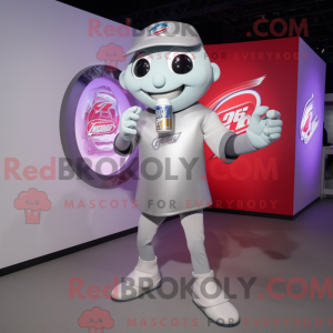 Silver Soda Can mascot...