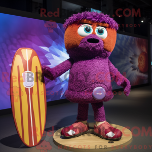 Purple Raspberry mascot...