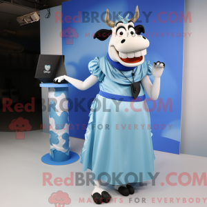Blue Holstein Cow...