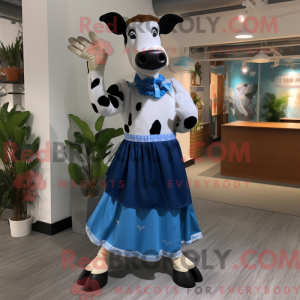 Blue Holstein Cow...