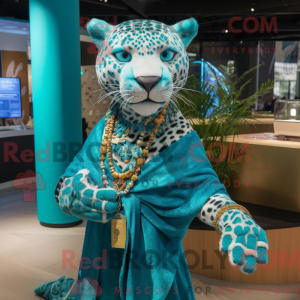 Disfraz de mascota Jaguar...