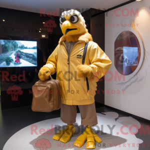 Costume mascotte de vautour...