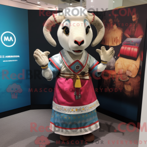 Ram mascot costume...