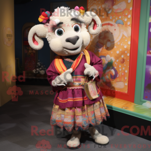Ram mascot costume...