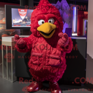 Disfraz de mascota Magenta...