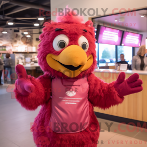 Disfraz de mascota Magenta...