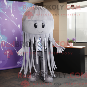 Gray Jellyfish mascot...