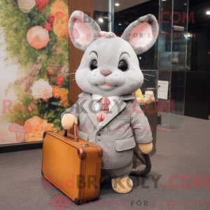 Peach Chinchilla maskot...