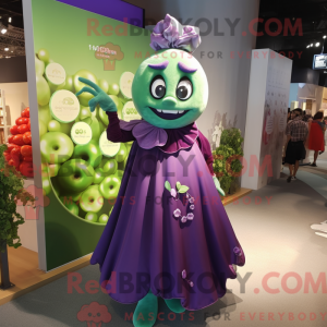 Grape mascot costume...