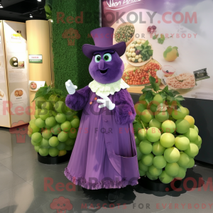 Grape mascot costume...