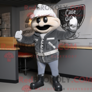 Gray Clam Chowder mascot...