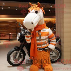 Orange Quagga mascot...