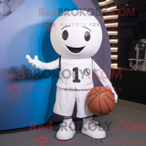 White Basketball Ball...