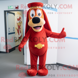 Red Hot Dogs mascot costume...