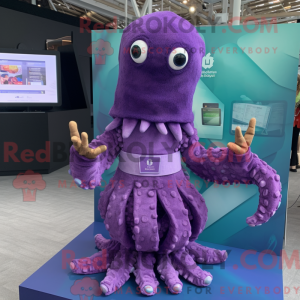 Disfraz de mascota Kraken...