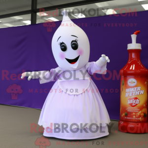 Lavendel flaske ketchup...