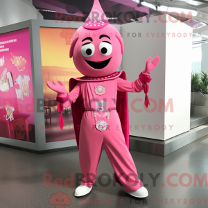 Pink Tikka Masala mascot...