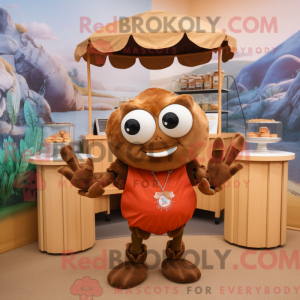 Mascotte de Brown Crab...