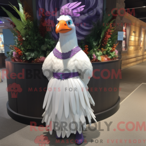 Purple Pheasant mascot...