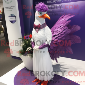 Lilla Fasan maskot kostume...