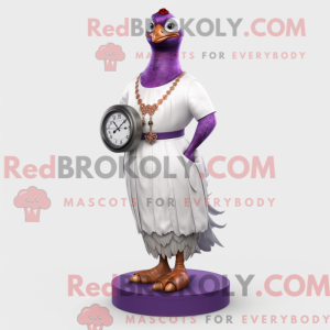 Purple Pheasant mascot...