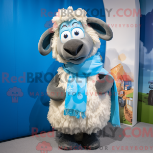 Sky Blue Suffolk Sheep...