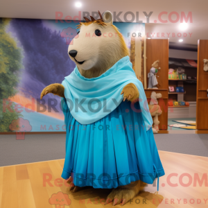 Cyan Capybara...
