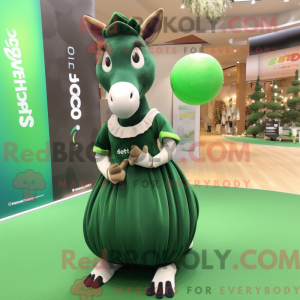 Disfraz de mascota Okapi...